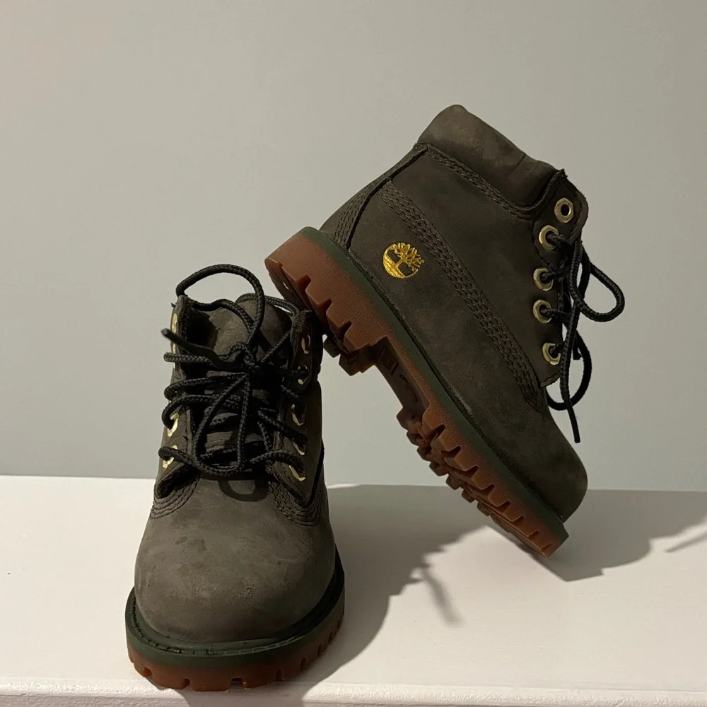 Timberland Kids' Dark Green Boots